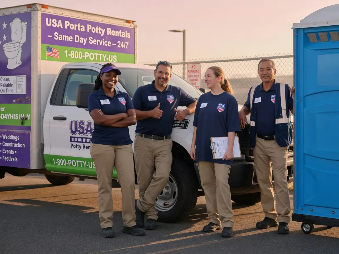Porta Potty Rental company in Portage, ME